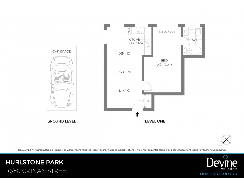 10/50 Crinan Street, Hurlstone Park NSW 2193 Floorplan