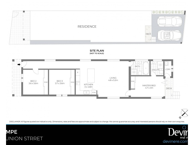 10 Union Street, Tempe NSW 2044 Floorplan