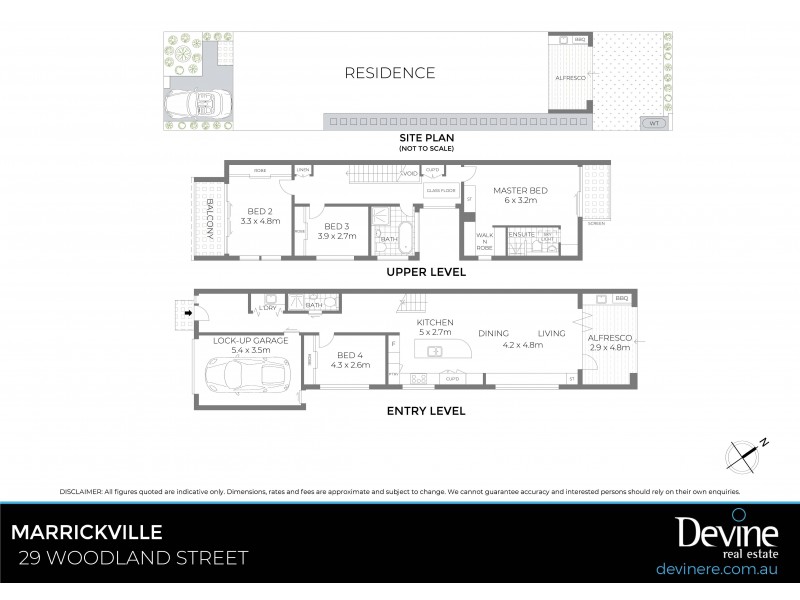 29A Woodland Street, Marrickville NSW 2204 Floorplan