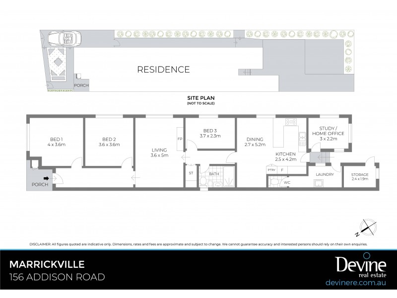156 Addison Road, Marrickville NSW 2204 Floorplan