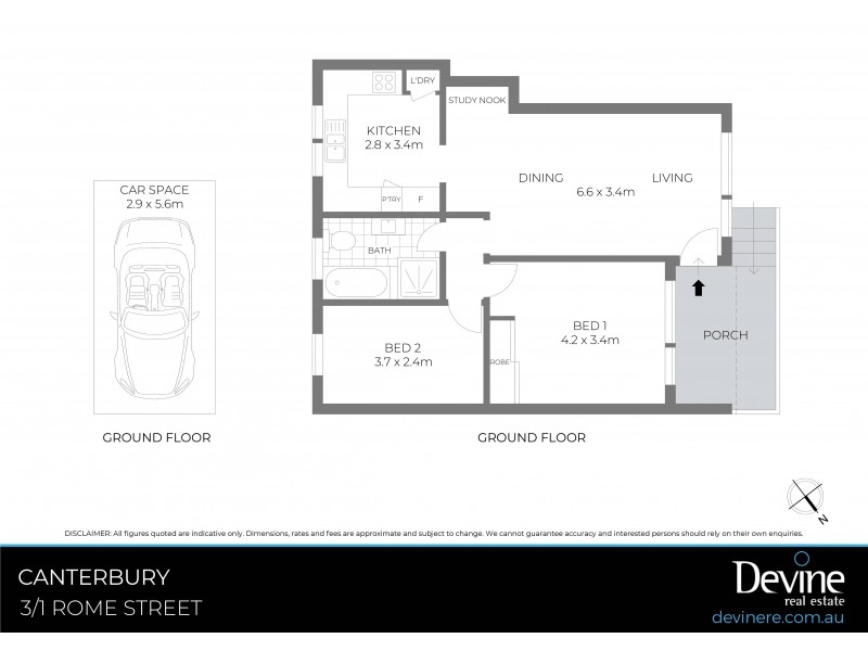 3/1 Rome Street, Canterbury NSW 2193 Floorplan