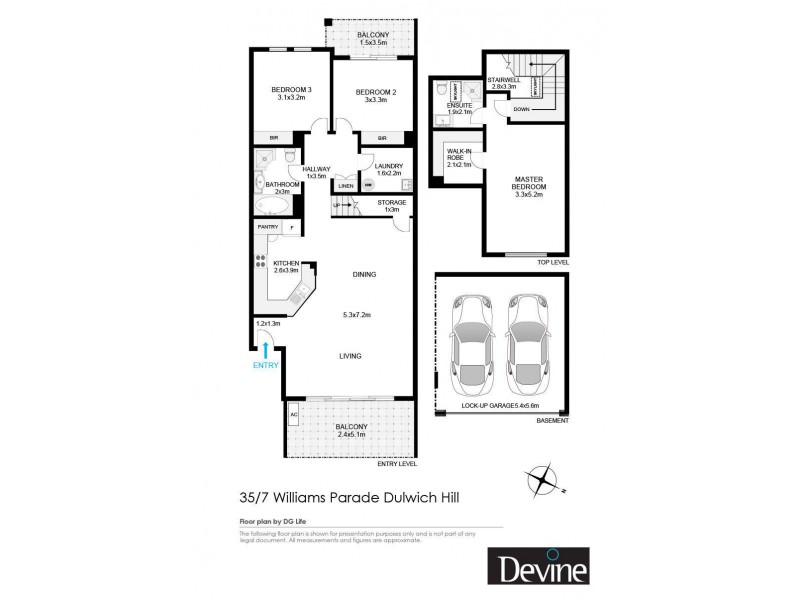 35/7 Williams Parade, Dulwich Hill NSW 2203 Floorplan
