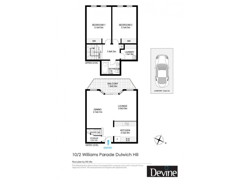 10/2 Williams Parade, Dulwich Hill NSW 2203 Floorplan