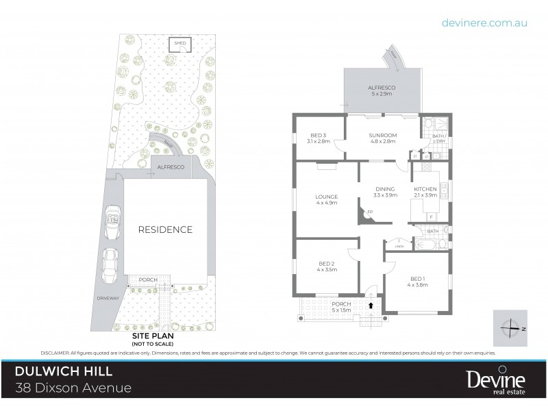 38 Dixson Avenue, Dulwich Hill NSW 2203 Floorplan