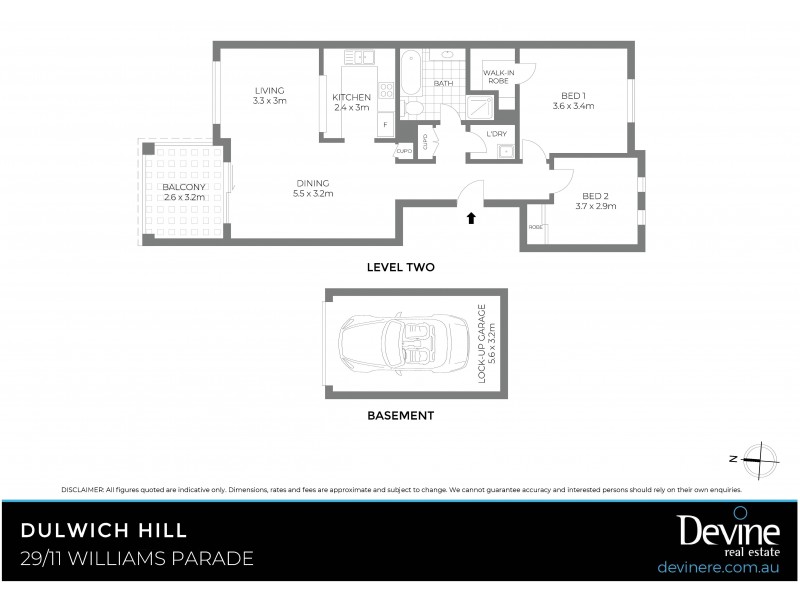 29/11 Williams Parade, Dulwich Hill NSW 2203 Floorplan