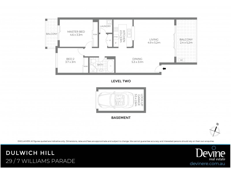 29/7 Williams Parade, Dulwich Hill NSW 2203 Floorplan