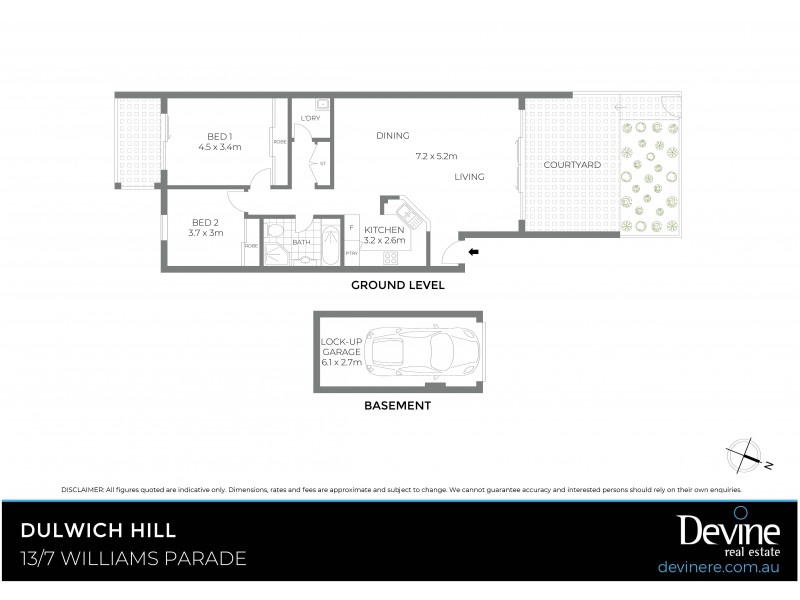 13/7 Williams Parade, Dulwich Hill NSW 2203 Floorplan