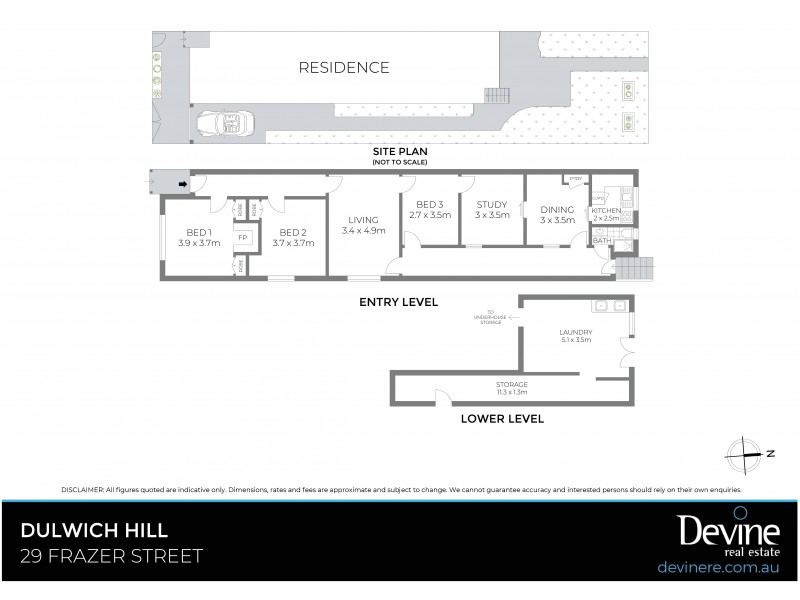 29 Frazer Street, Dulwich Hill NSW 2203 Floorplan