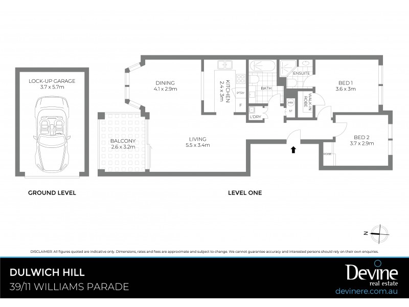 39/11 Williams Parade, Dulwich Hill NSW 2203 Floorplan