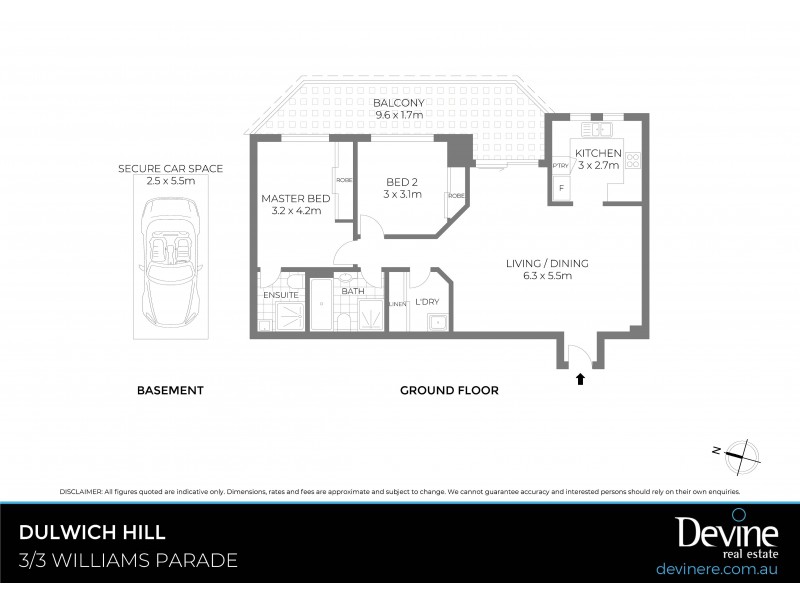 3/3 Williams Parade, Dulwich Hill NSW 2203 Floorplan