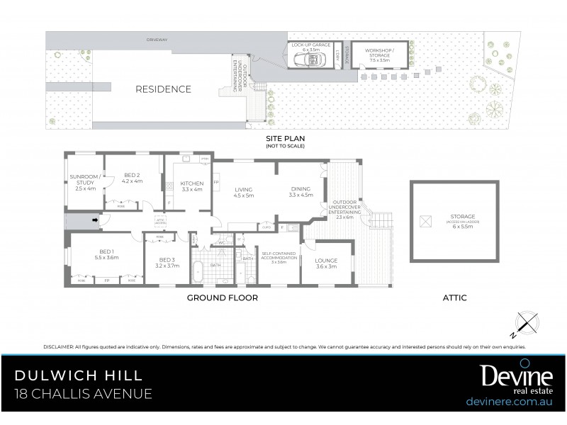 18 Challis Avenue, Dulwich Hill NSW 2203 Floorplan