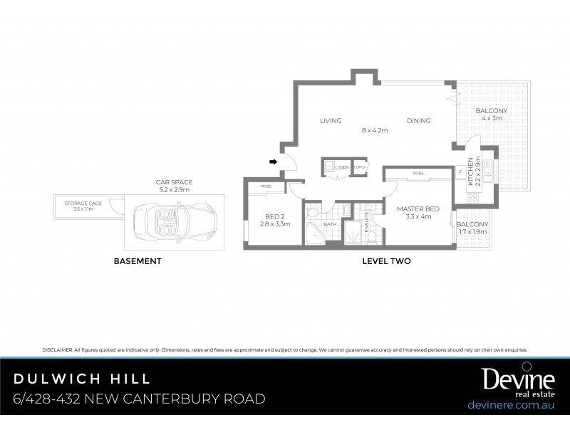 6/428-432 New Canterbury Road, Dulwich Hill NSW 2203 Floorplan