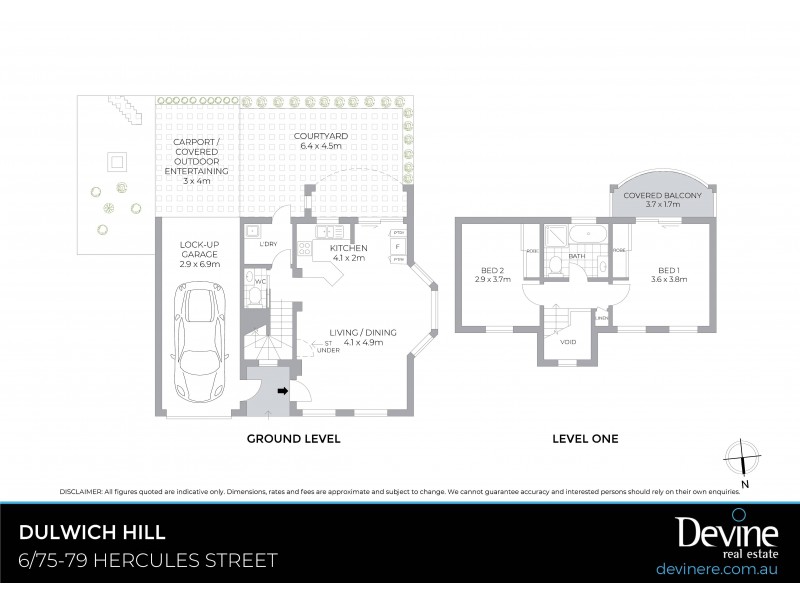 6/75-79 Hercules Street, Dulwich Hill NSW 2203 Floorplan