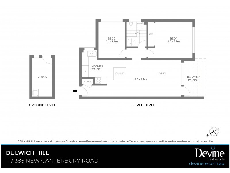 11/385 New Canterbury Road, Dulwich Hill NSW 2203 Floorplan