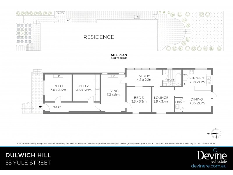 55 Yule Street, Dulwich Hill NSW 2203 Floorplan