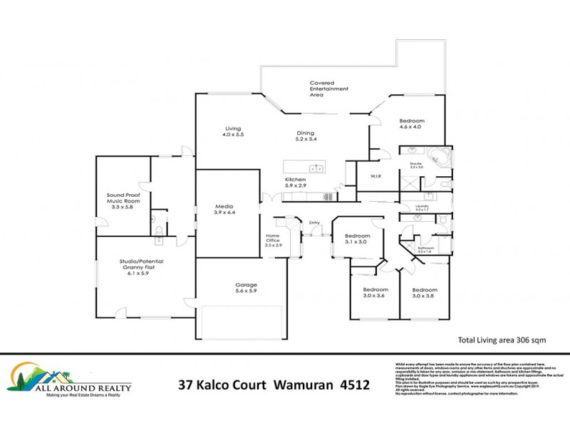 37 Kalco Court, Wamuran QLD 4512 Floorplan