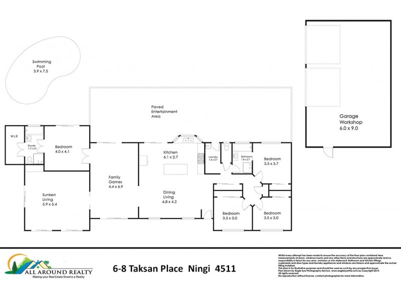 6-8 Taksan Place, Ningi QLD 4511 Floorplan