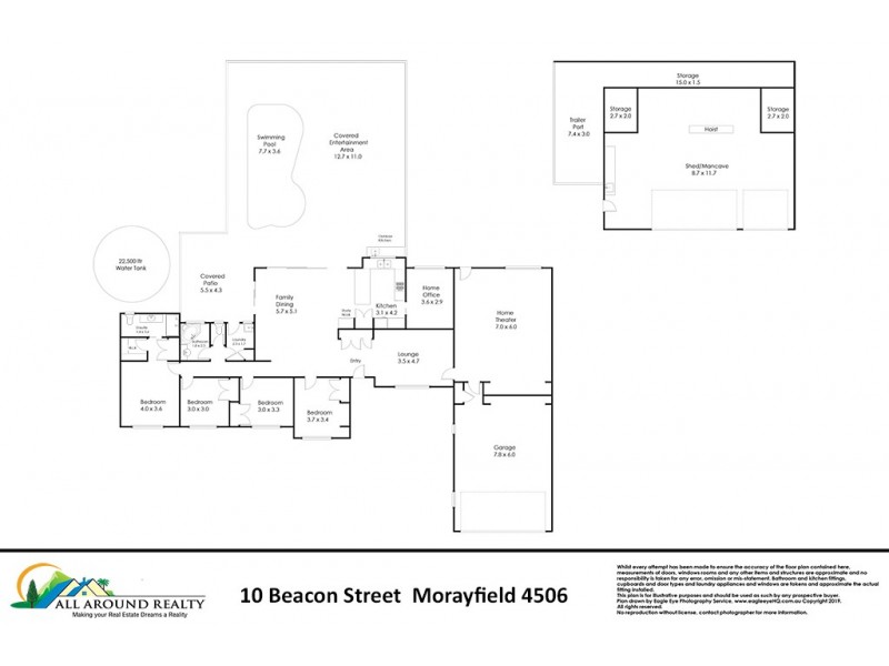 10 Beacon Street, Morayfield QLD 4506 Floorplan