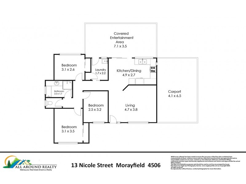 13 Nicole Street, Morayfield QLD 4506 Floorplan
