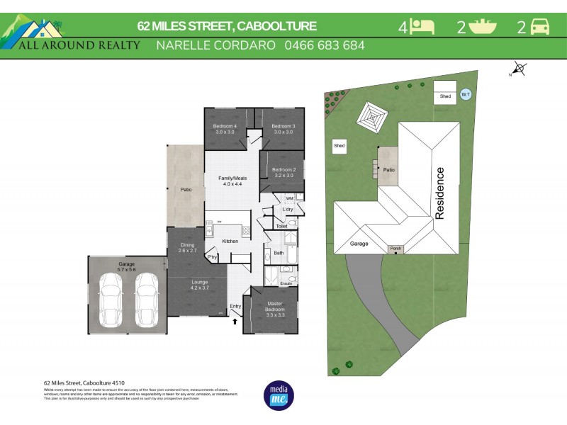 62 Miles Street, Caboolture QLD 4510 Floorplan