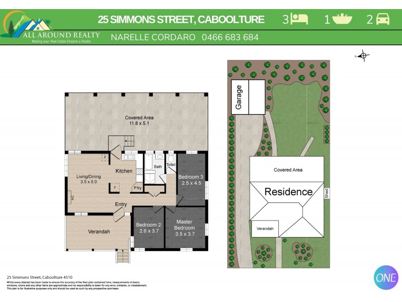 25 Simmons Street, Caboolture QLD 4510 Floorplan
