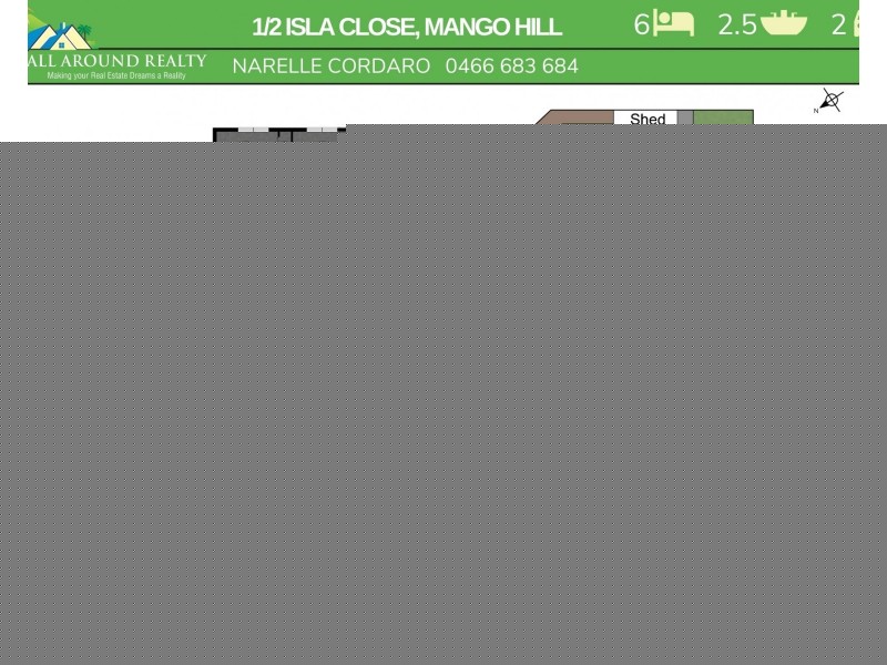 1 Isla Close, Mango Hill QLD 4509 Floorplan