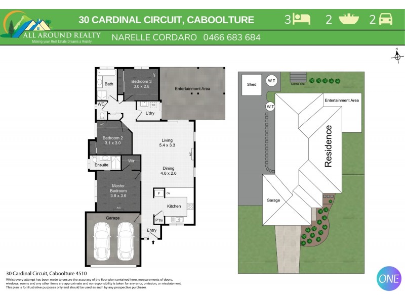 30 Cardinal Circuit, Caboolture QLD 4510 Floorplan