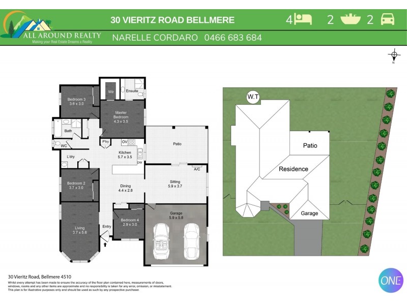30 Vieritz Road, Bellmere QLD 4510 Floorplan
