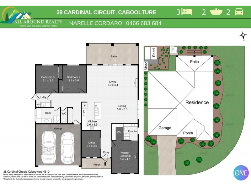 38-40 Cardinal Circuit, Caboolture QLD 4510 Floorplan
