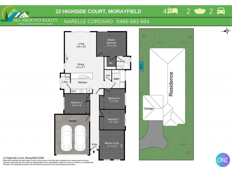 22 Highside Court, Morayfield QLD 4506 Floorplan