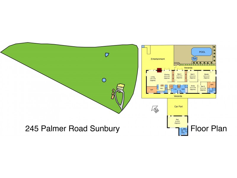 245 Palmer Road, Sunbury VIC 3429 Floorplan