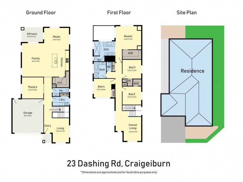 23 Dashing Road, Craigieburn VIC 3064 Floorplan