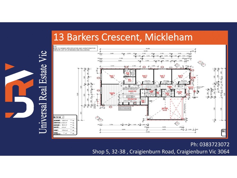 13 Barkers Crescent, Mickleham VIC 3064 Floorplan