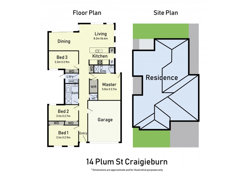 14 Plum Street, Craigieburn VIC 3064 Floorplan