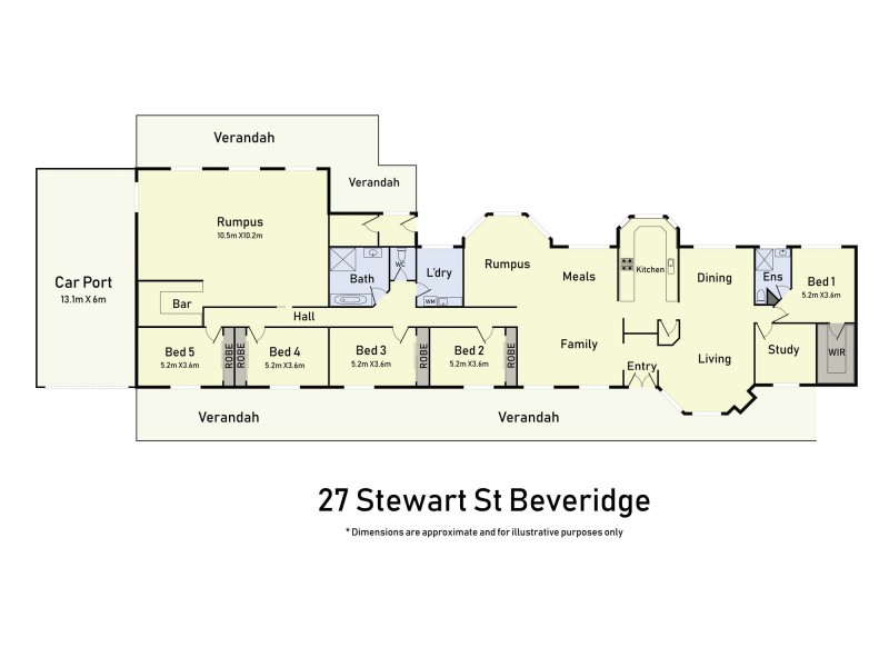 27 Stewart Street, Beveridge VIC 3753 Floorplan