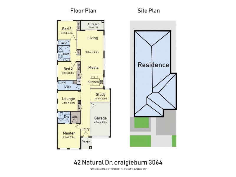 42 Natural Drive, Craigieburn VIC 3064 Floorplan