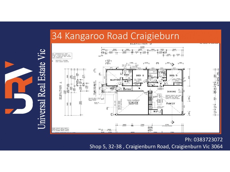 34 Kangaroo Road, Craigieburn VIC 3064 Floorplan