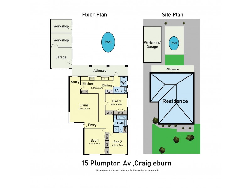15 Plumpton Avenue, Craigieburn VIC 3064 Floorplan