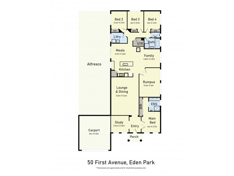 50 FIRST AVENUE, Eden Park VIC 3757 Floorplan