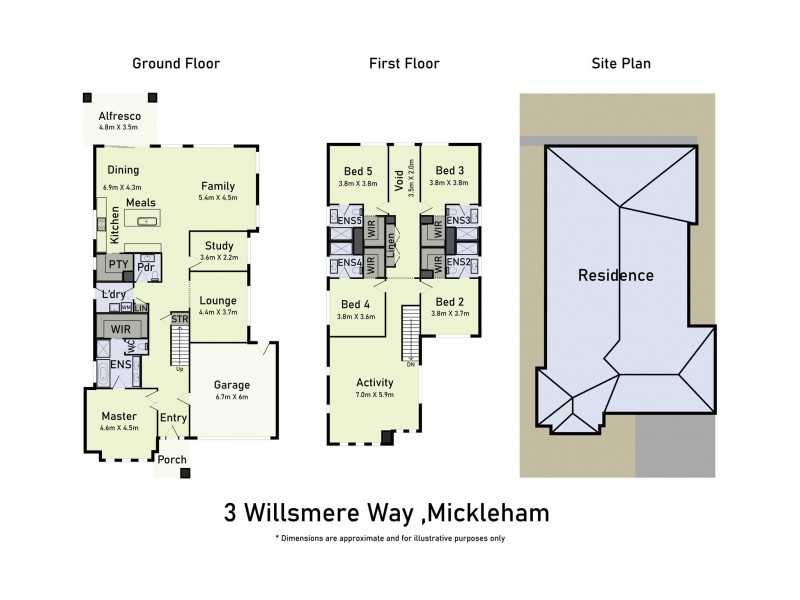 3 Willsmere Way, Mickleham VIC 3064 Floorplan