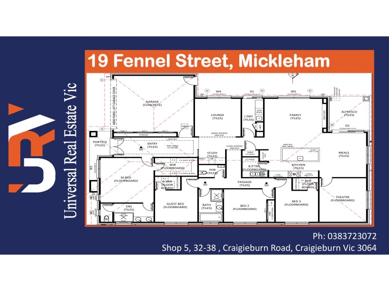 19 Fennel Street, Mickleham VIC 3064 Floorplan