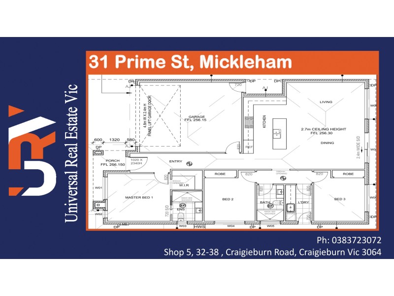 31 Prime Street, Mickleham VIC 3064 Floorplan