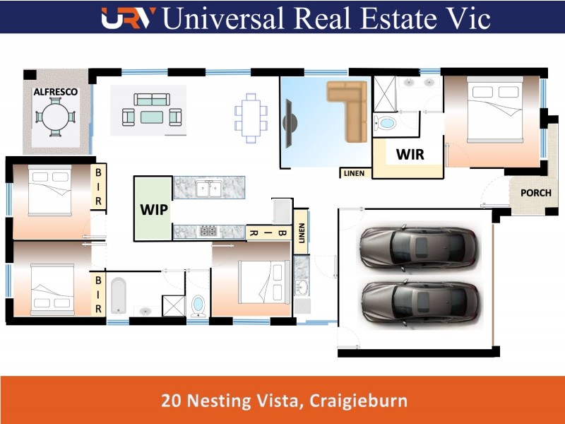 20 Nesting Vista, Craigieburn VIC 3064 Floorplan