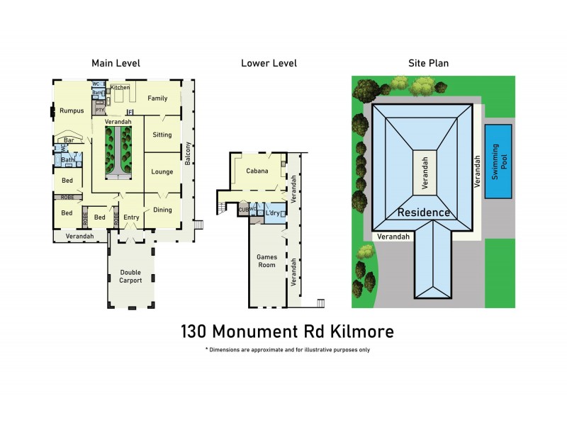 130 Monument Road, Kilmore VIC 3764 Floorplan
