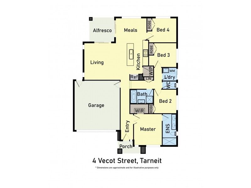 4 Vecot street, Tarneit VIC 3029 Floorplan