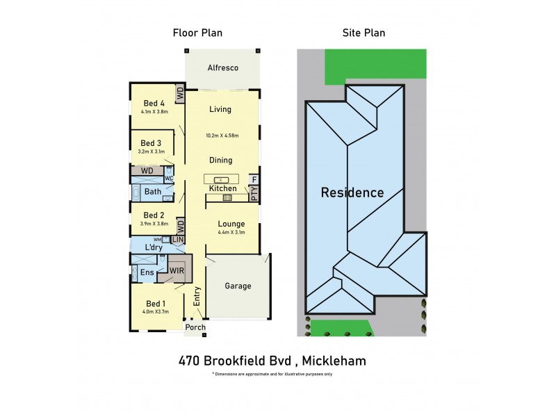 470 Brookfield Boulevard, Mickleham VIC 3064 Floorplan
