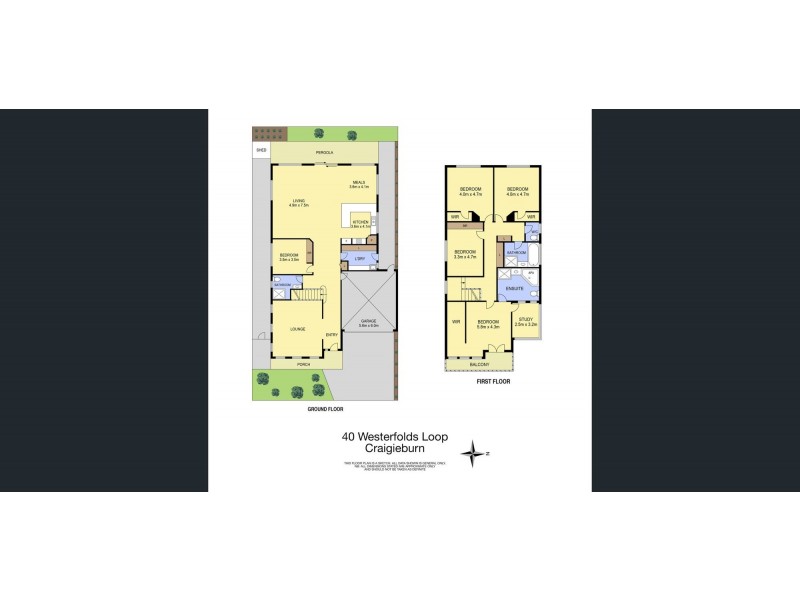 40 Westerfolds Loop, Craigieburn VIC 3064 Floorplan