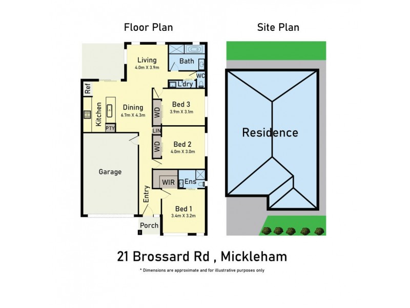 21 Brossard Road, Mickleham VIC 3064 Floorplan
