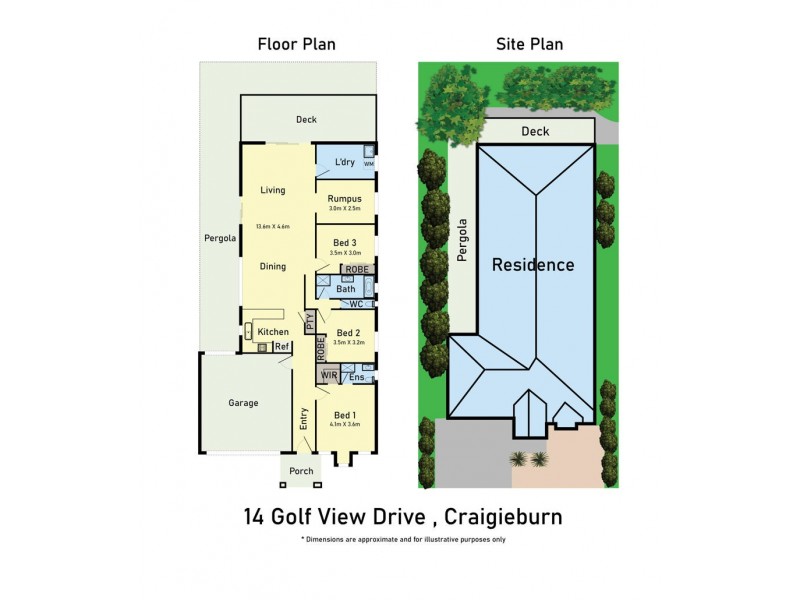 14 Golf View Drive, Craigieburn VIC 3064 Floorplan