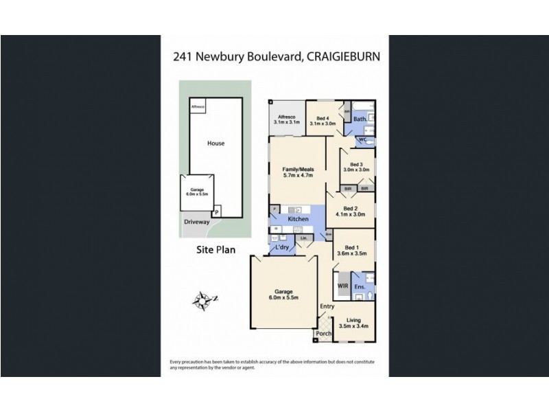 241 Newbury Blvd, Craigieburn VIC 3064 Floorplan